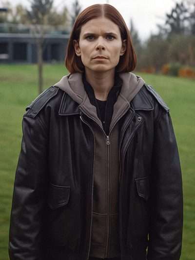 The Astronaut 2025 Kate Mara Black Jacket