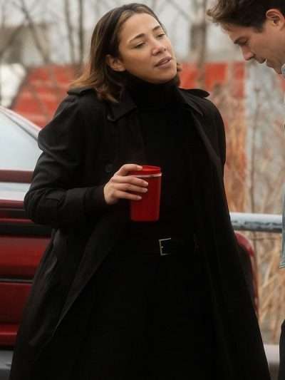 Sarah Truong Hudson and Rex 2025 Black Cotton Trench Coat