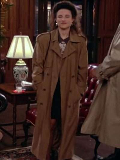 Elaine Benes Seinfeld S02 Brown Coat