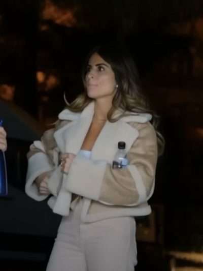 Sin City Rehab S01 Alison Victoria Shearling Brown Leather Jacket