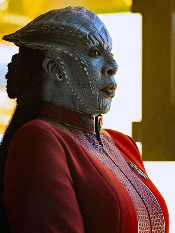 Star Trek Starfleet Academy 2026 Lura Thok Red Jacket