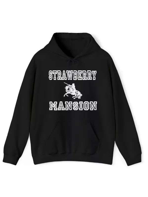 Strawberry Mansion Pullover Hoodie