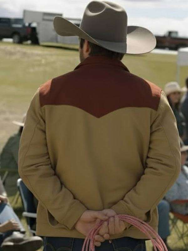 Heartland Spencer Lord Brown Suede Leather Jacket