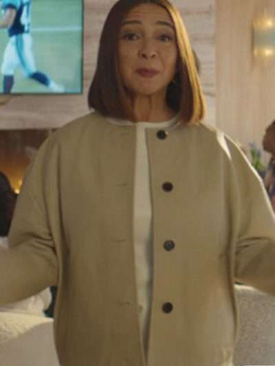 Loot 2025 Molly Novak Beige Leather Jacket