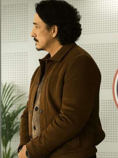 The Astronaut 2025 Mark Walker Brown Suede Leather Jacket