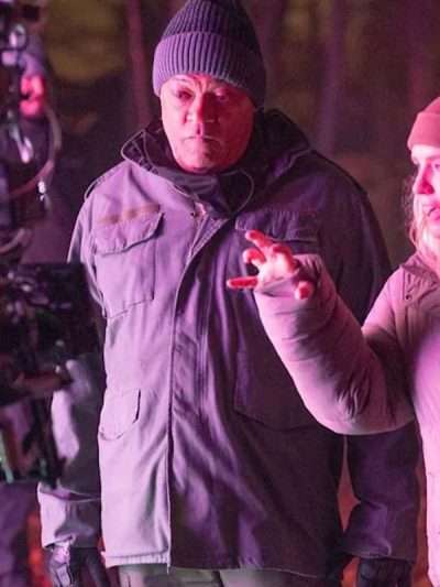 The Astronaut Laurence Fishburne Grey Cotton Jacket