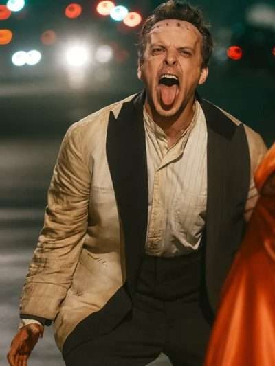 Christian Bale The Bride 2025 Blazer