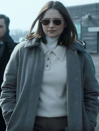 Sidney Scofield The Last Frontier Grey Wool Coat