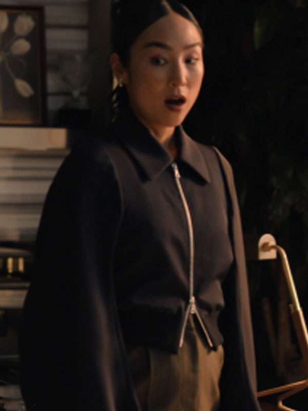 Stella Bak The Morning Show Black Jacket