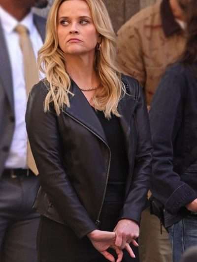 The Morning Show S04 Bradley jackson Black Leather Jacket