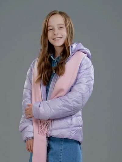 Ava Weiss The Most Colorful Time of the Year Purple Jacket