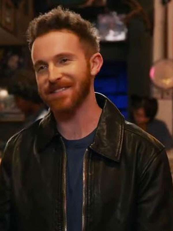Zander Hawley The Rookie S07 Black Leather Jacket