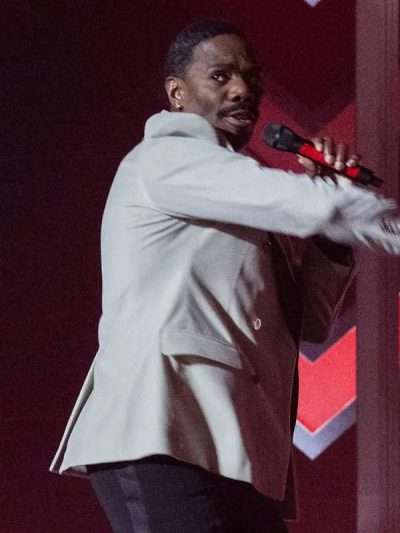 The Running Man Colman Domingo White Blazer Coat