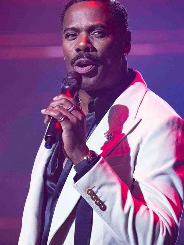 The Running Man 2025 Colman Domingo White Blazer