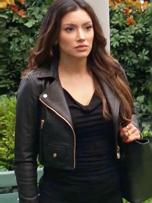 Audra Charles The Young and the Restless Leather Jacket
