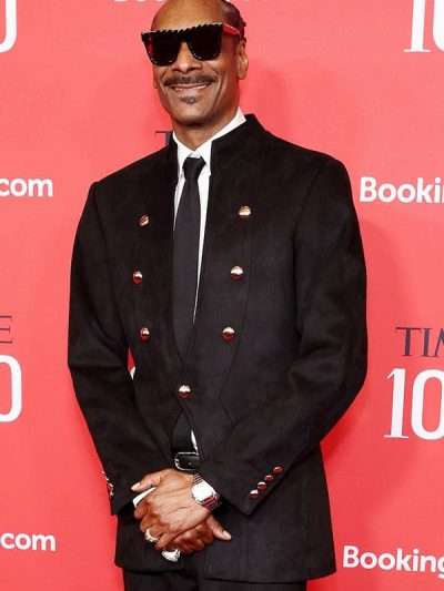 Time 100 Gala Red Carpet Snoop Dogg Black Suit