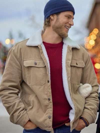 Travis Van Winkle Tis the Season to be Merry Shearling Jacket