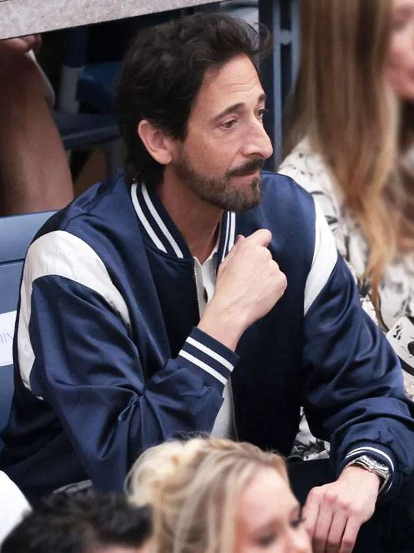 US Open 2025 Adrien Brody Varsity Jacket