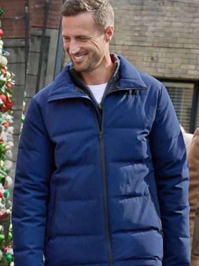 A Season For Family Paul Blue Puffer Jacket