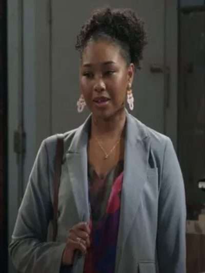 Crutch Adrianna Mitchell Grey Blazer