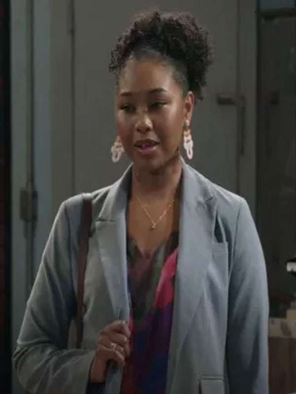 Crutch Adrianna Mitchell Grey Blazer