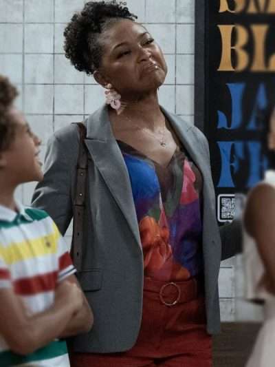 Crutch Adrianna Mitchell Grey Blazer