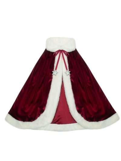 Red Santa Cape for Christmas Costume