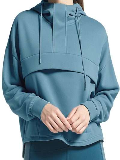 Kaya Scodelario Adulthood Blue Hoodie