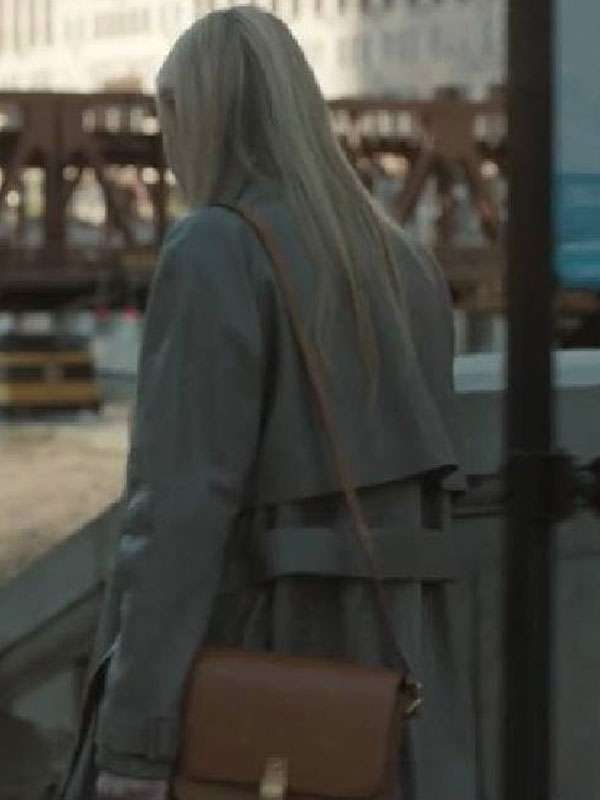 TV Series All Her Fault Dakota Fanning Brown Trench Coat