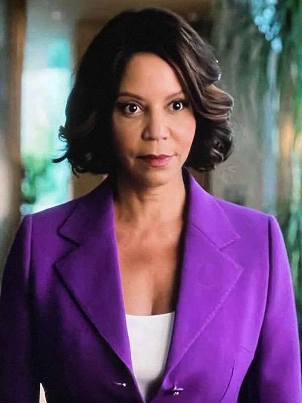 TV Series Boston Blue 2025 Mae Silver Purple Blazer
