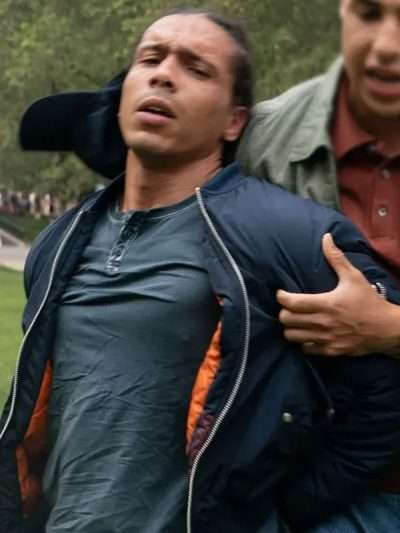 Jeramie Burgos Boston Blue Bomber Jacket