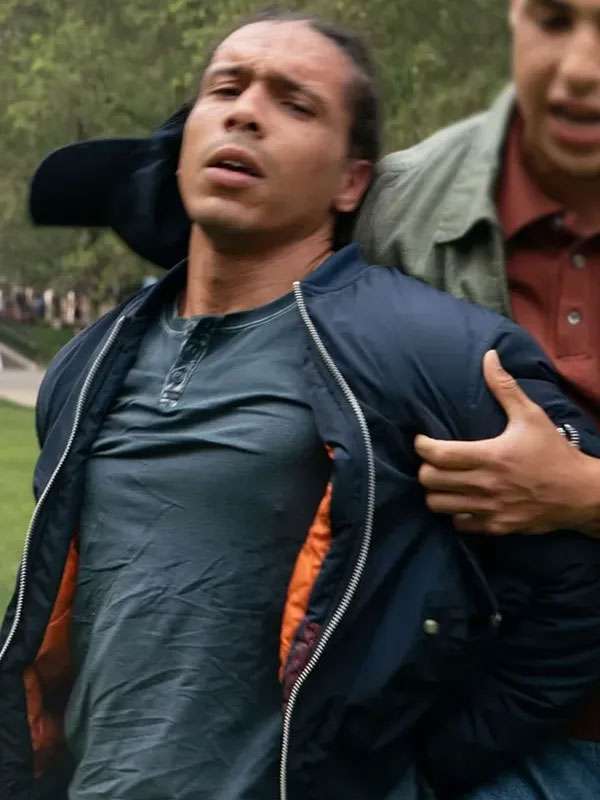 Jeramie Burgos Boston Blue Bomber Jacket