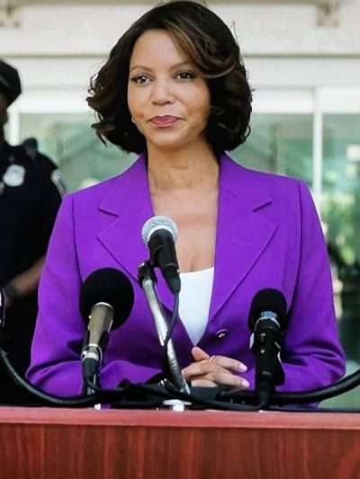 Boston Blue 2025 Mae Silver Purple Blazer