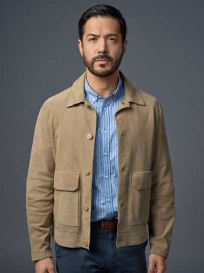 Marco Grazzini Buried at C Beige Cotton Jacket