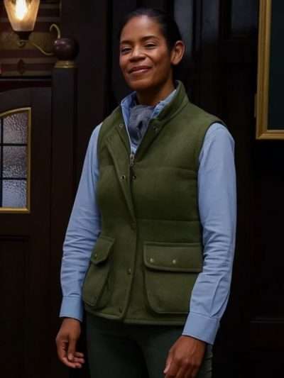 Emmerdale Farm S36 Celia Daniel Green Vest