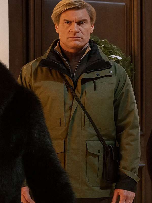 Flula Borg Champagne Problems 2025 Green Jacket - Image 2