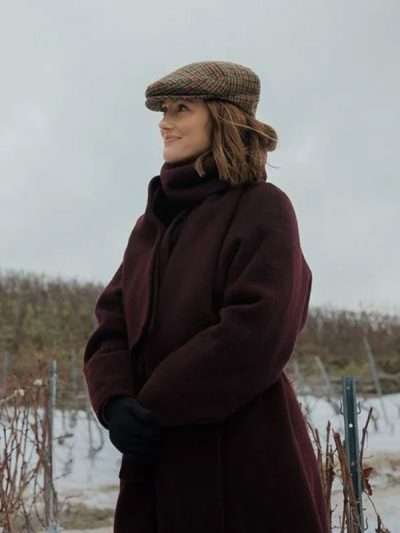 Champagne Problems 2025 Maroon Coat