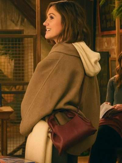 Champagne Problems 2025 Minka Kelly Wool Coat