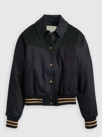 Chicago Fire S14 Violet Mikami Black Bomber Jacket
