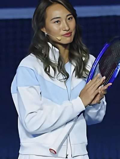 Tennis Player Zheng Qinwen Bomber Jacket