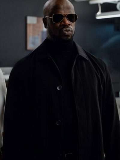 Christmas Above the Clouds 2025 Cedric De Souza Black Cotton Coat