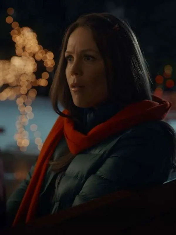 Erin Krakow Christmas Above the Clouds Puffer Jacket