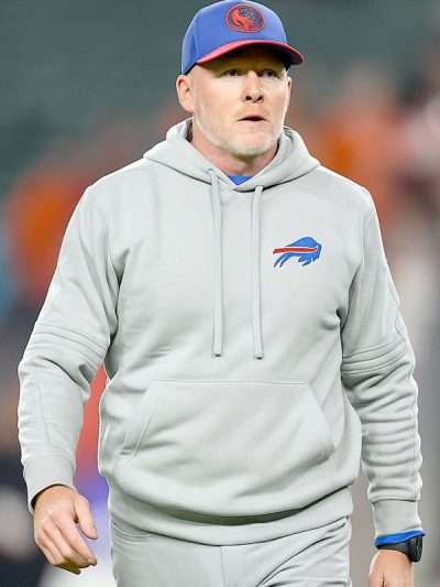 Sean McDermott Grey Pullover Hoodie