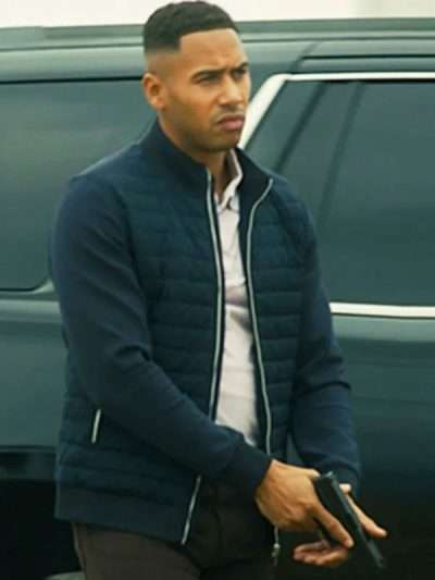 Keyonte Bell Countdown Blue Bomber Jacket