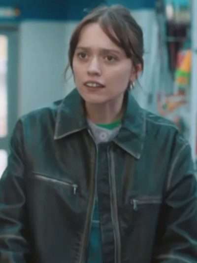 Aimee Lou Wood Daddy Issues S02 Leather Jacket
