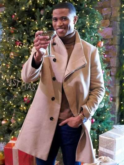 Danny Escalante 12 Dates of Christmas Wool Coat