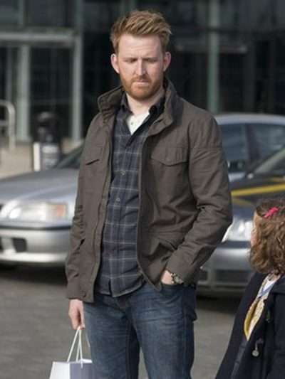 Down Cemetery Road S01 Tom Goodman-Hill Grey Cotton Jacket