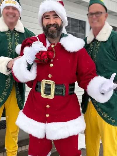 Jason Kelce Santa Claus Costume