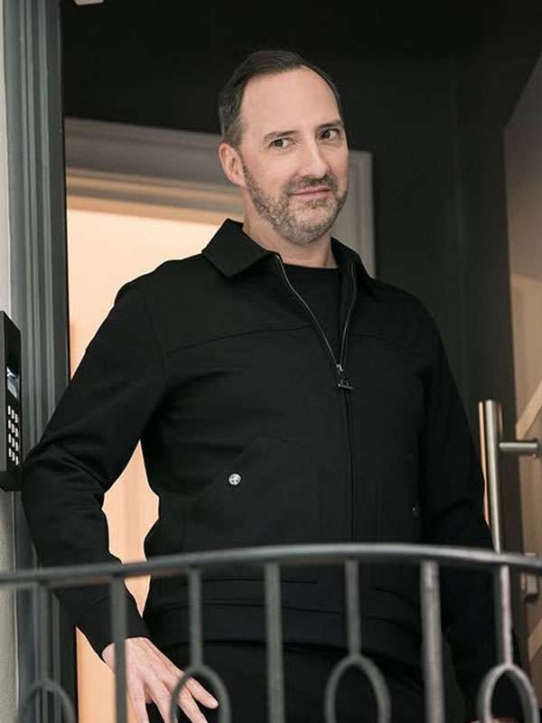 Tony Hale Elsbeth S03 Black Jacket