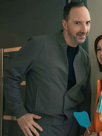 Elsbeth S03 Tony Hale Grey Jacket